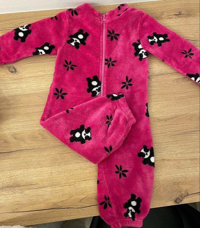Pyjama Rose à Motifs Tissaia Fille taille 2 ans Tissaia - photo numéro 5