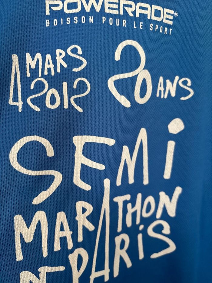 t-shirt anniversaire 20 ans semi marathon de Paris 2012 - photo numéro 4