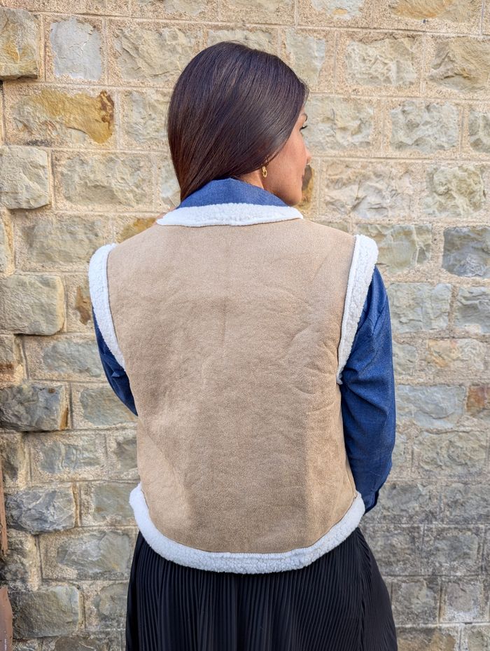 Veste sans manche Chamonix beige/écru
Taille S/M - photo numéro 5