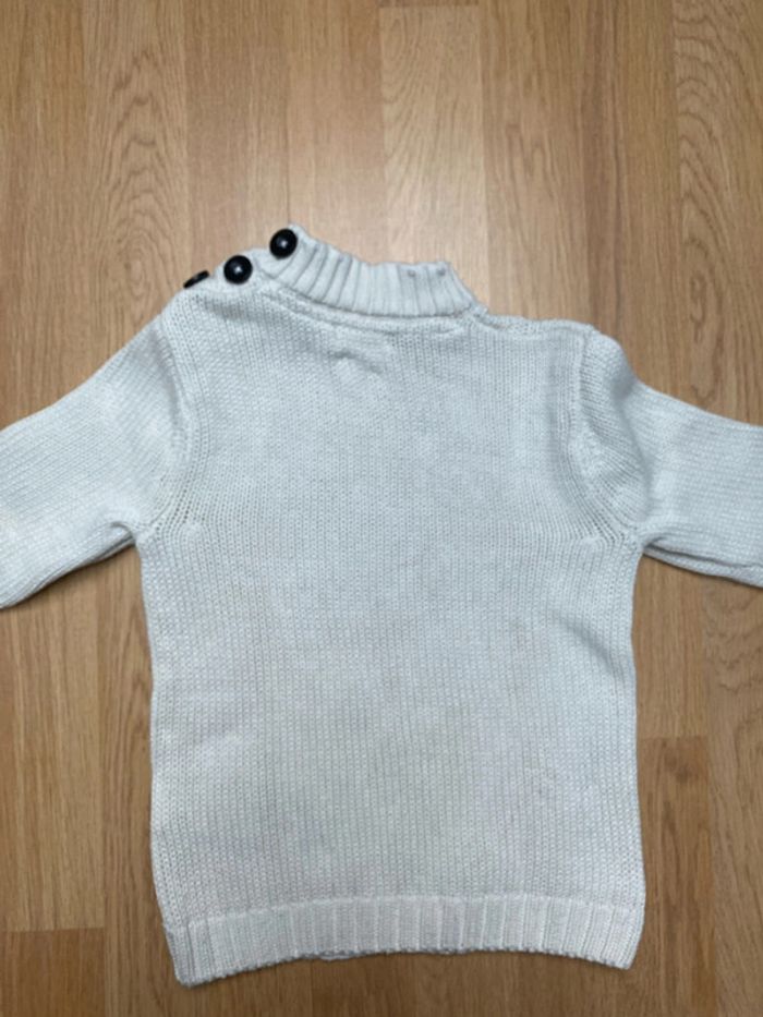 Gros pull blanc - photo numéro 4