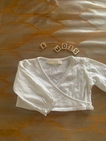 Boléro fille 6 mois