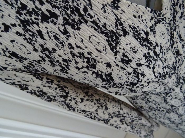 Robe imprimée texturée Mango taille S - photo numéro 2