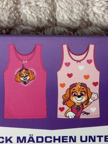 Paquet de 2 débardeurs  Paw patrol nickelodeon