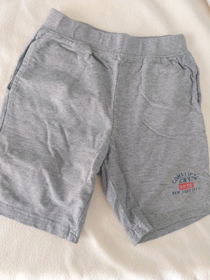 Short coton gris T12A complice - photo numéro 2