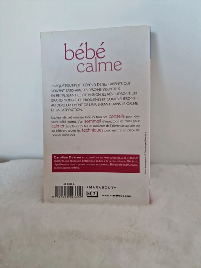 Livre Bébé calme Marabout - photo numéro 2
