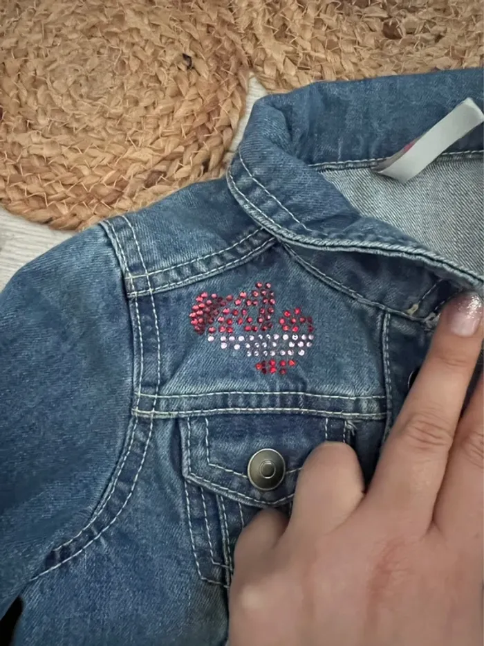 Veste jean Charlie et Prune 4 ans - photo numéro 2
