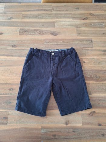 Short 6-7 ans marine coupe shino