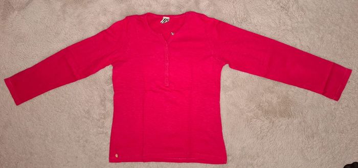 T shirt rose tape à l œil 10 ans plume