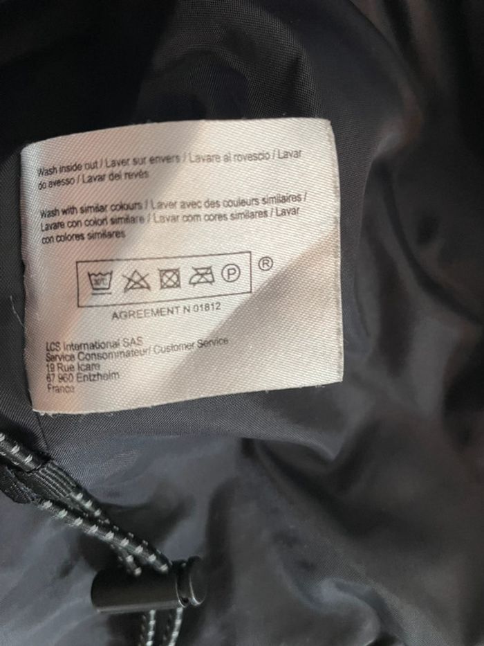 🧥 Doudoune noire Le Coq Sportif – Homme – Taille XL – Capuche + cordons de serrage - photo numéro 8