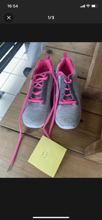 Basket taille 33