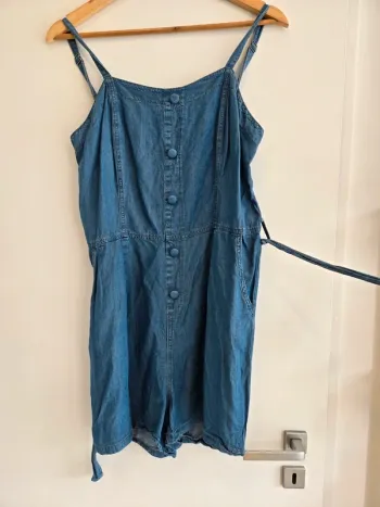 Combishort simili jean
