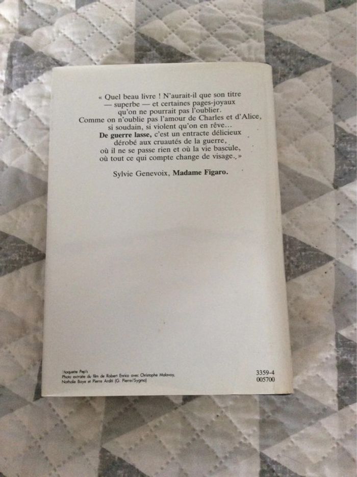 #de guerre lasse Francoise Sagan - photo numéro 4