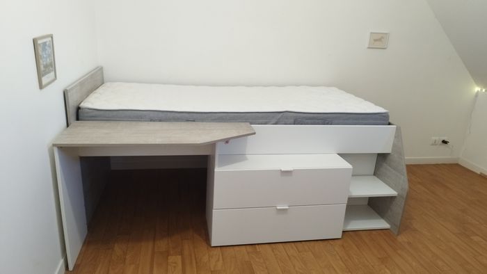 Lit bureau enfant - photo numéro 2