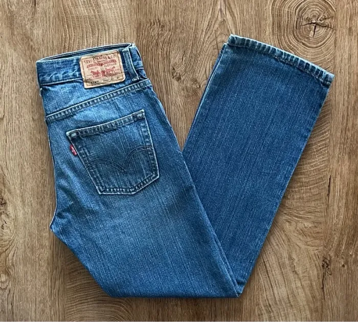 Jean/pantalon bleu Levi's 514 pour adolescent, taille : W 27 L 27 (13-14 ans) - photo numéro 2