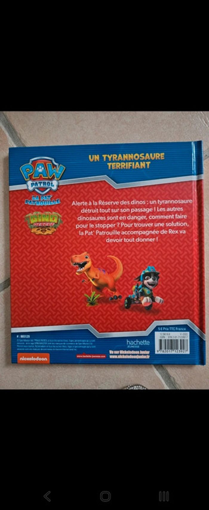 Livre pat patrouille dinosaure - photo numéro 3