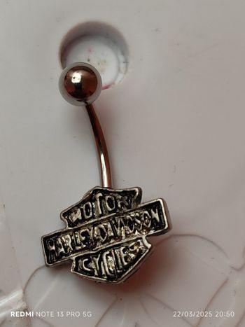 Piercing nombril Harley Davidson neuf