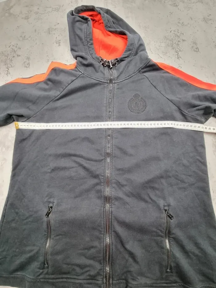 Gilet à capuche zippé Ralph Lauren noir – Taille 1X/48 Femmes - photo numéro 10
