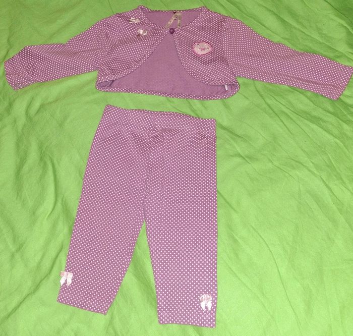 Ensemble 2 pièces fille 9mois orchestra