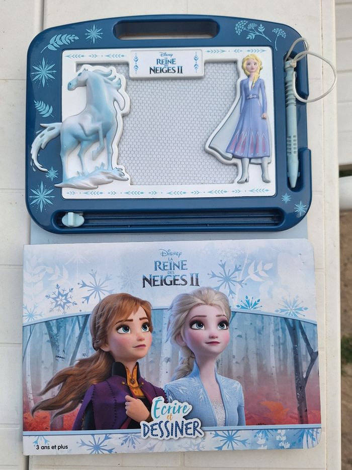 Tablette ardoiqe reine des neiges