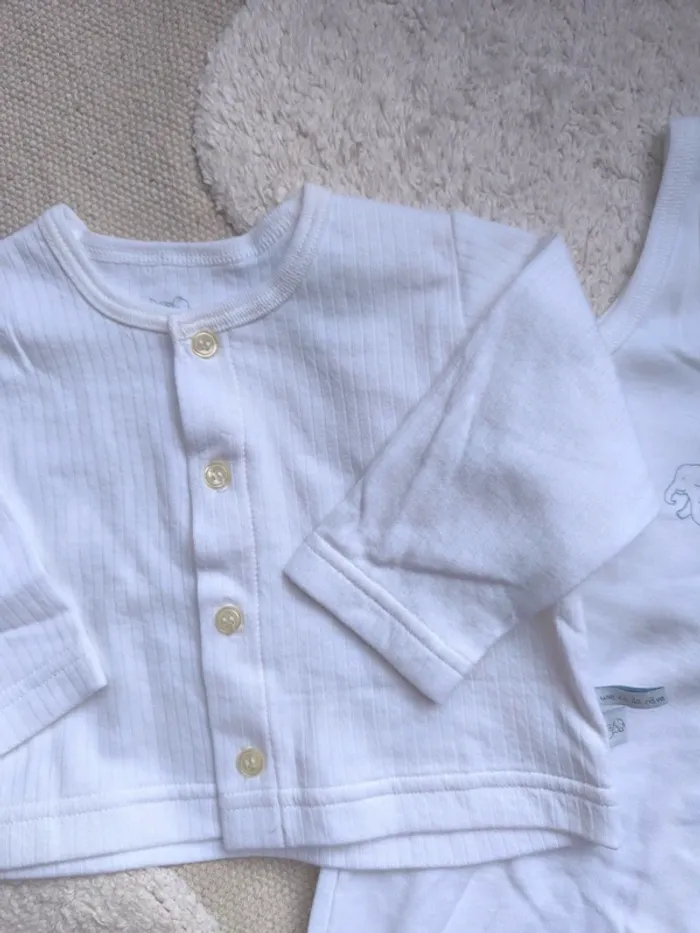 🍼 Ensemble Petit Bateau – Taille 6 mois (Neuf) 🌿 - photo numéro 3