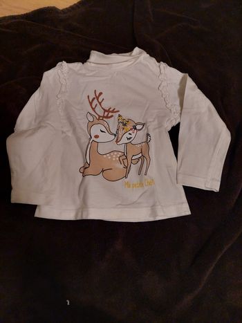 Tee shirt col roulé