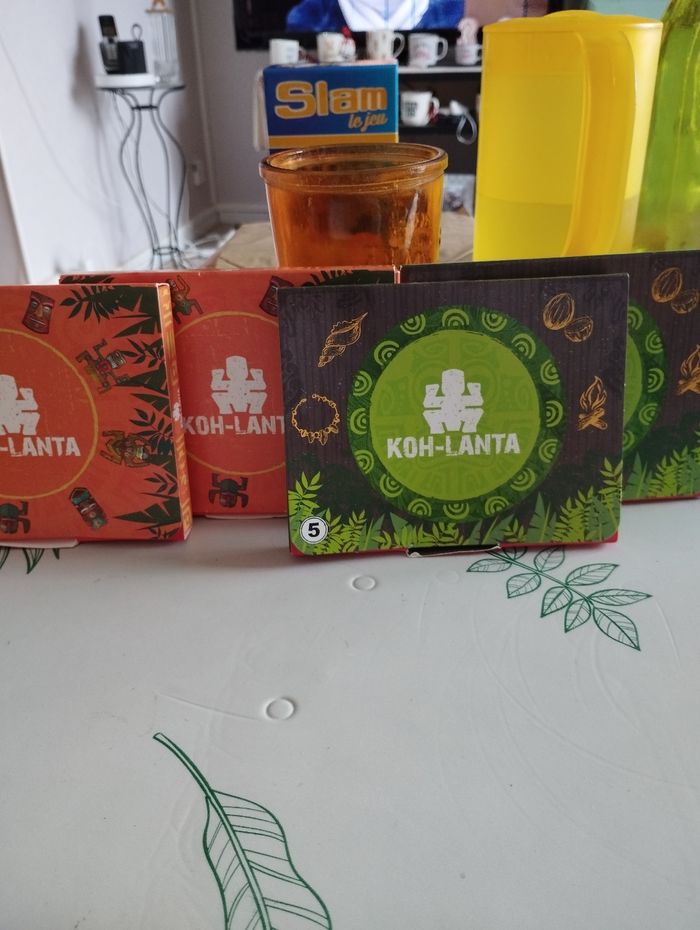 Lot de 4 jeux Koh-Lanta enfant MCDO