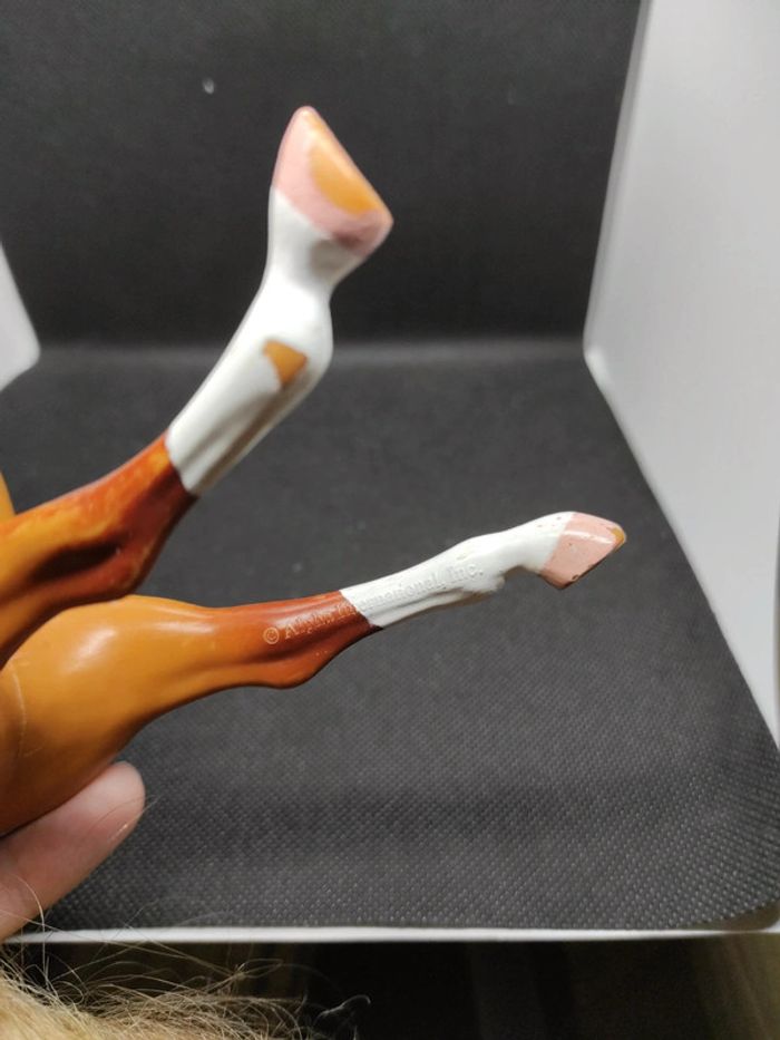 CHEVAL horse toy alpha international inc alezan Brown horse #geektradelanard - photo numéro 11