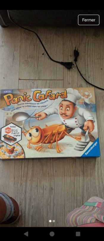 Jeu de société panic cafard