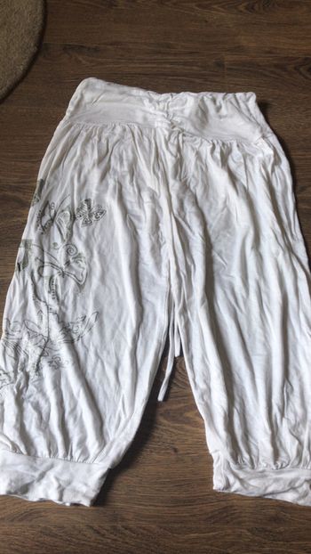 Bermuda blanc H&M taille S