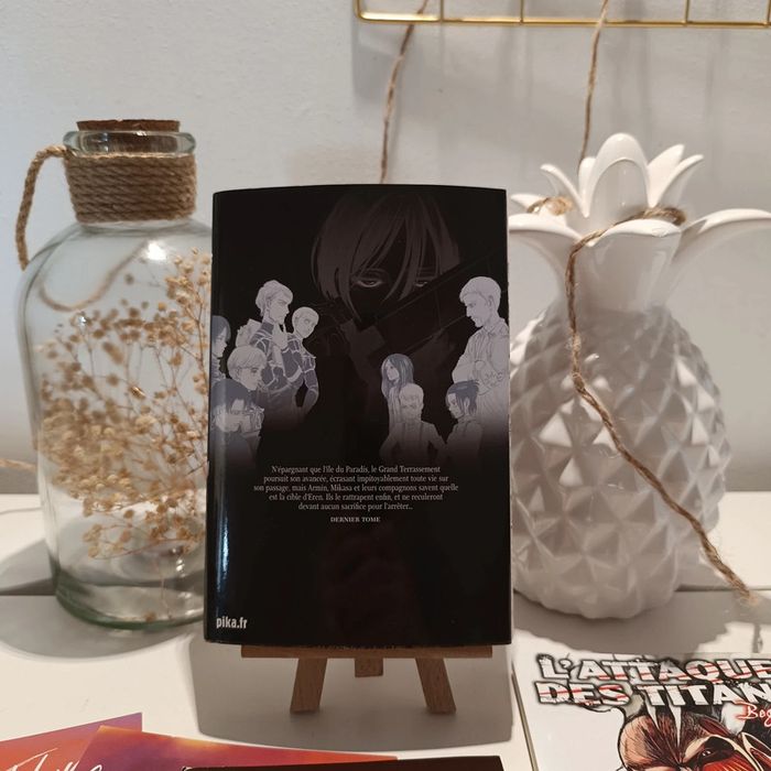 Manga l'attaque des titans tome 34 édition limitée - photo numéro 3