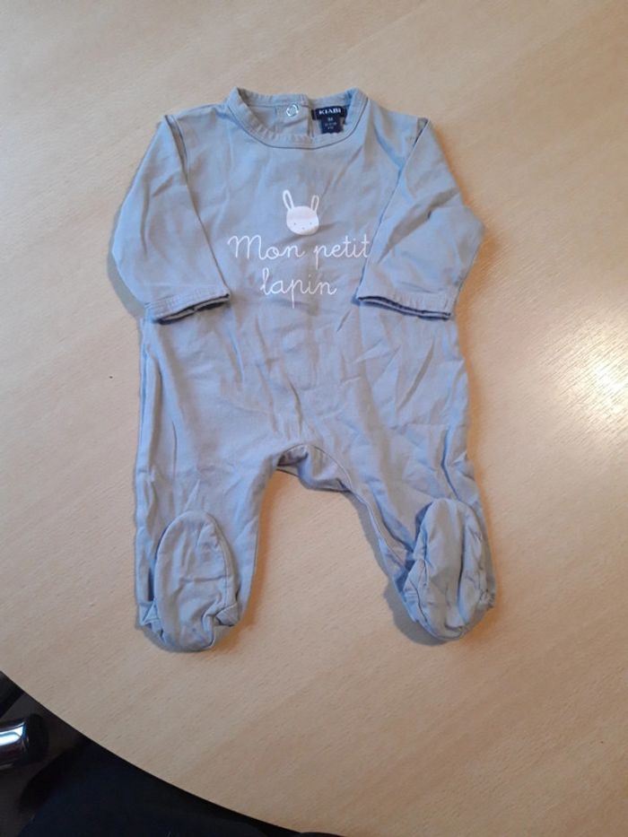 Grenouillère 1 mois Kiabi