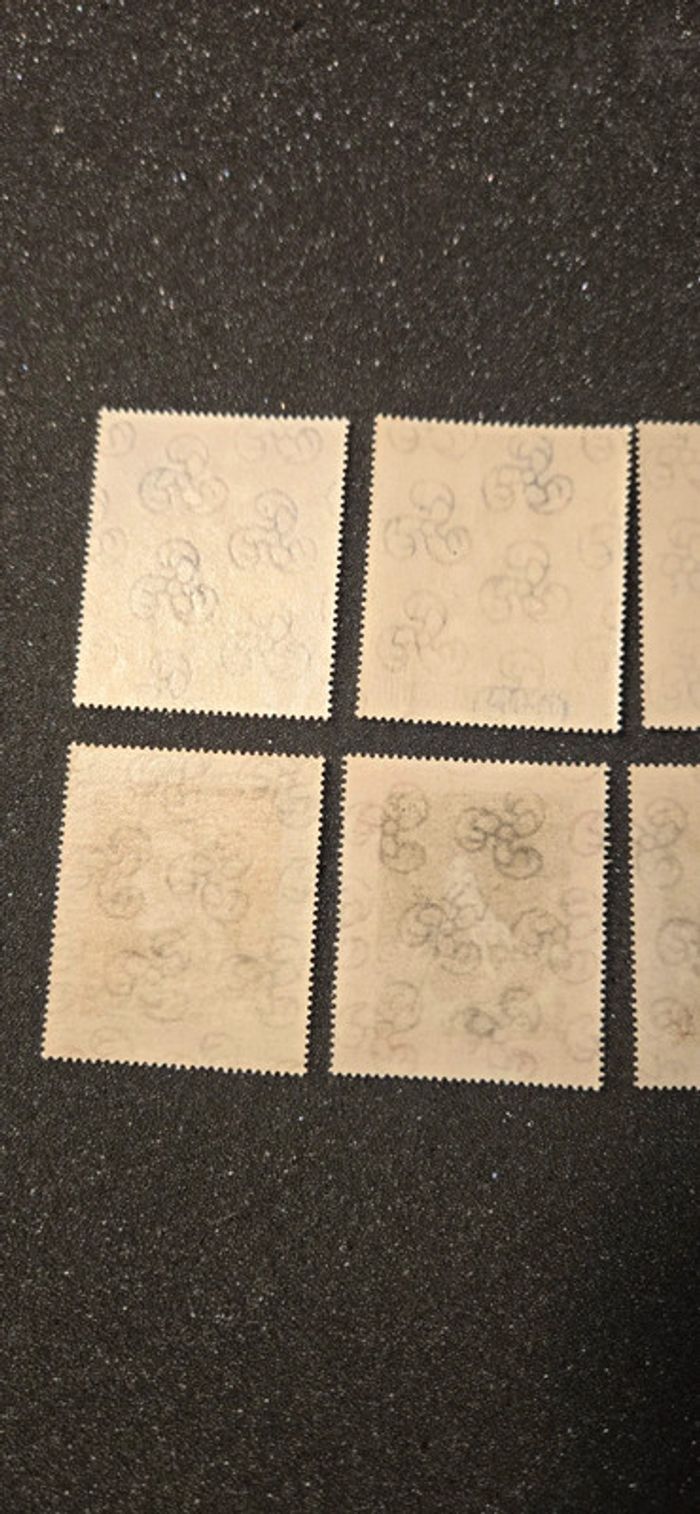 Lot de timbres anciens - photo numéro 5