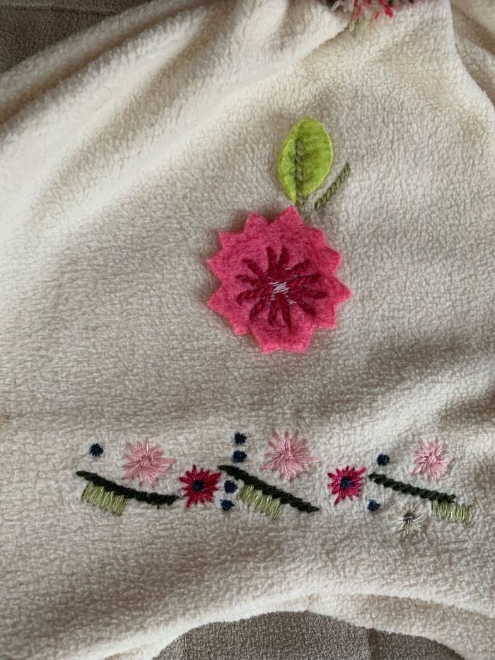 Bonnet en polaire 51 cm - photo numéro 2
