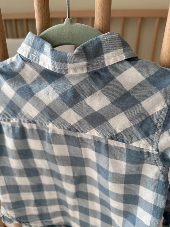 Chemise carreaux Kiabi - photo numéro 4