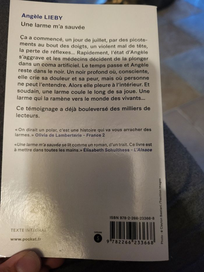 Une larme m'a sauvée - photo numéro 2