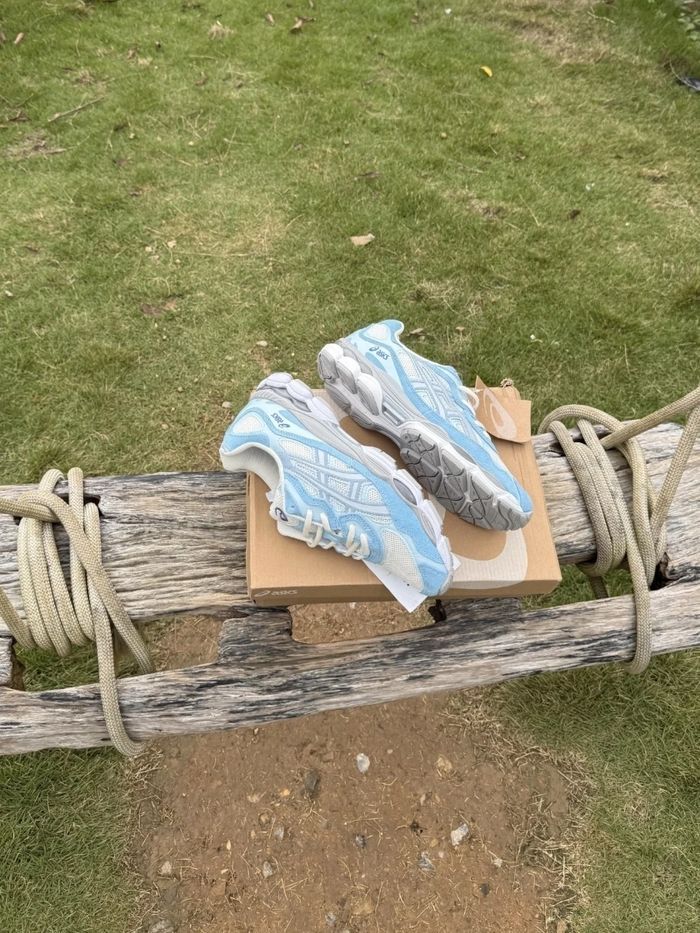 Originais ASICS Gel-NYC Cream Arctic Sky Taille 42 - photo numéro 4