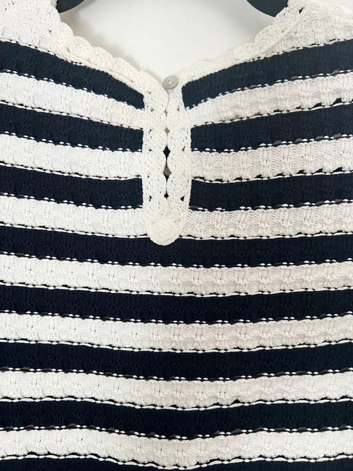 Petit Pull À Rayures Maje Taille 36-38 - photo numéro 15