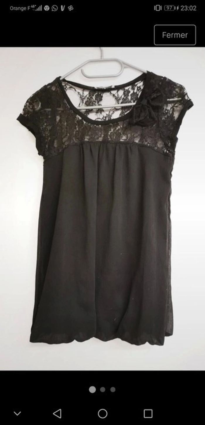 Haut blouse cache cache