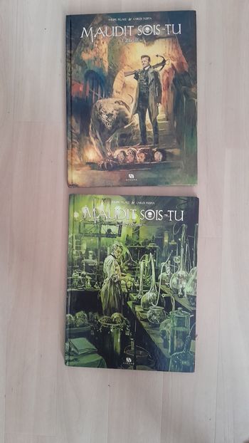 BD "Maudit sois tu " tome 1 et  2