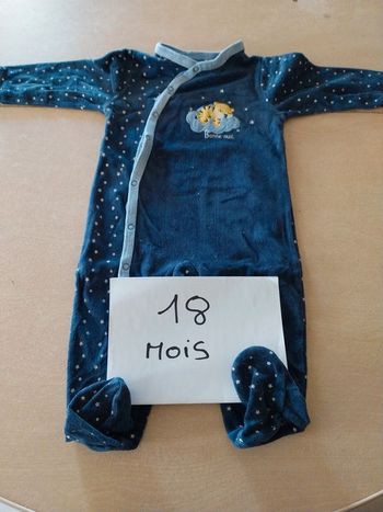 Pyjama marine manon et valentin