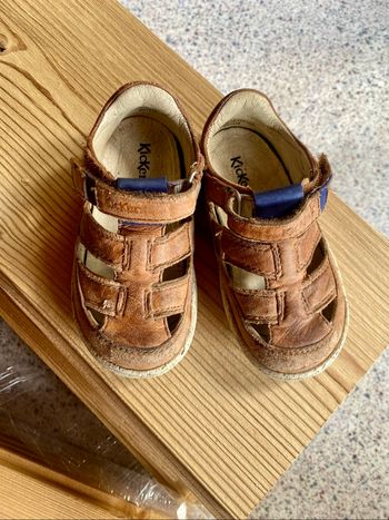 Sandales cuir ergonomiques