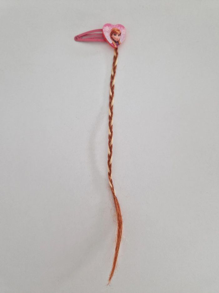 Barette Tresse Reine des neiges