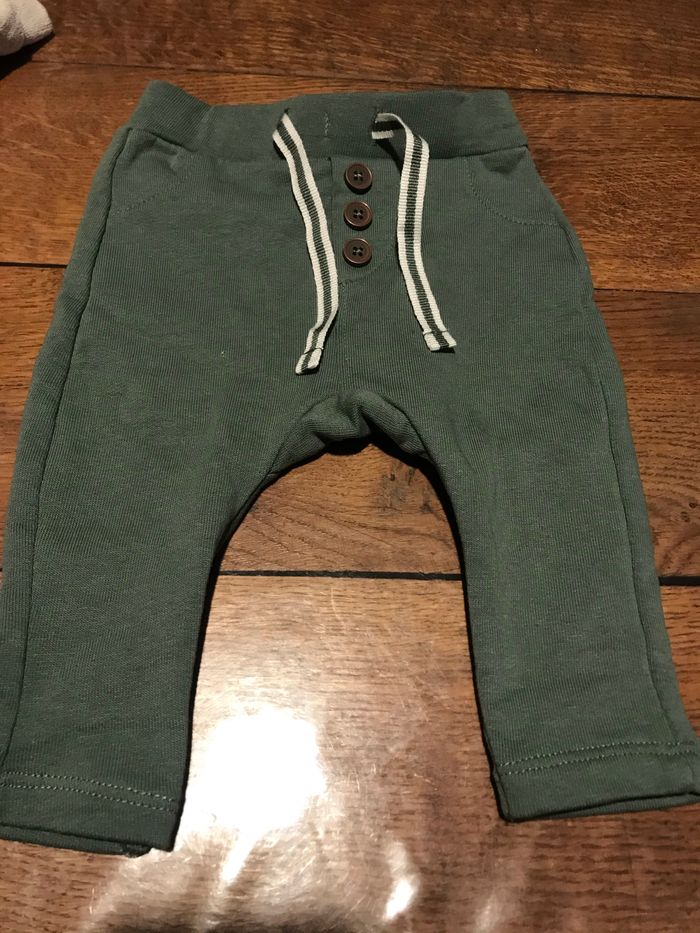 Pantalon sarouel coton bio tape à l’œil