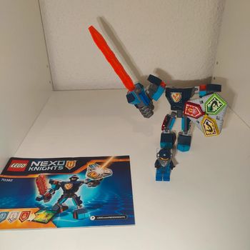 Lego Nexo knights 70362 combinaison de combat Clay