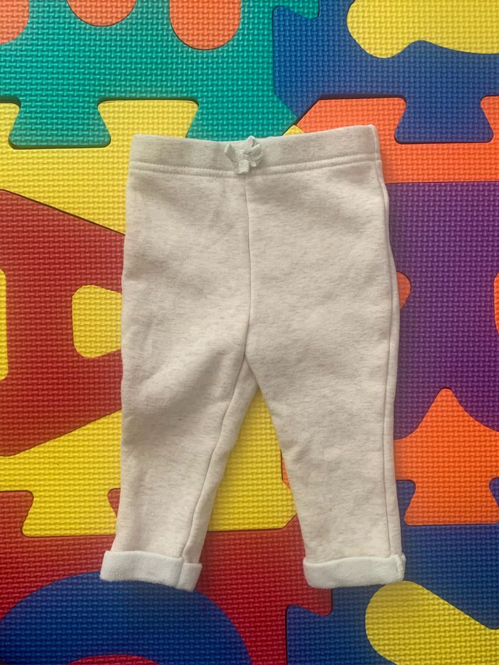 Lot de 8 pantalons / leggings fille taille 9 mois - photo numéro 2