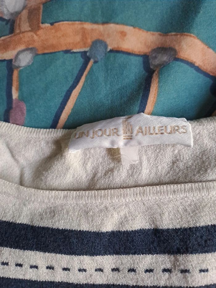 Haut manche courte vintage T38 - photo numéro 2