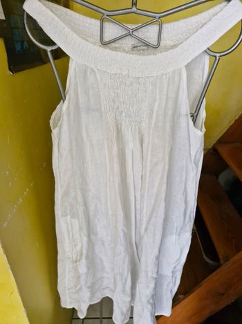 Robe blanche d ete