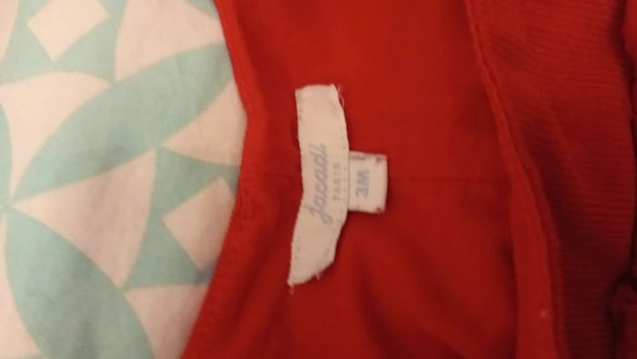 Robe rouge jacadi - photo numéro 6