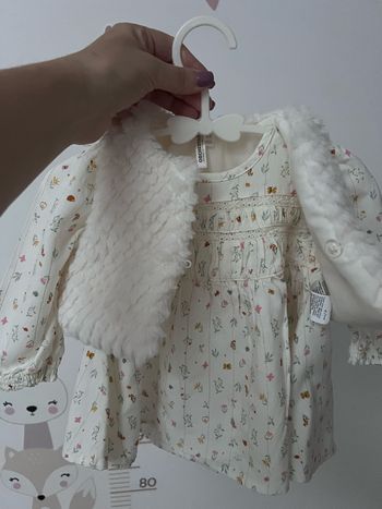 Ensemble robe+leggins+gilet