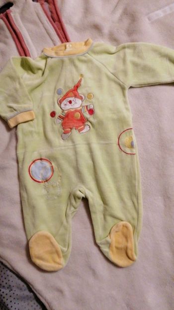 Pijama grenouillère clown